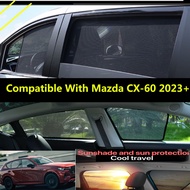 Magnetic Compatible with Mazda CX-60 cx60 2023-UP Car Sunshade UV Protection Car Curtains Car Access