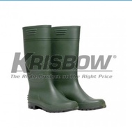 Sepatu Boots Safety Green Krisbow uk.M/L/XL Original