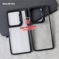 REALME C65 CLEAR CASE BRACKET STAND CAMERA CASE REALME C65