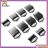 Travelight| 10Pcs Hair Clipper Haircut Limit Guide Combs Barber Replacement Cutting Tools