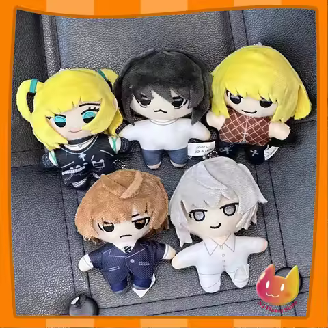Anime DEATH NOTE. Yagami Light Amane Misa 9cm Cosplay Anime Plush Pendant Keyrings Accessories Key C