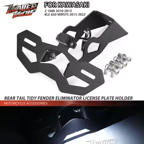 License Plate Holder Tail Tidy Bracket For KAWASAKI Z1000 NINJA 1000 KLE 650 1000 VERSYS Z 1000 SX R