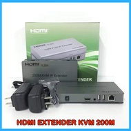 200M KVM EXTENDER 4K HDMI