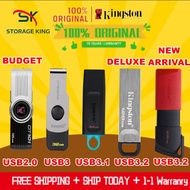 KINGSTON Pendrive Data travel SWIVL EXODIA KYSON DT50 Flash Drive 16GB/32GB/64GB/128GB/256GB/512GB T