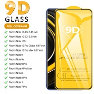 Full Protective Glass For Xiaomi Redmi Note 10 9 11 Pro Max Tempered Screen Protector For Redmi Note