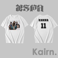 KAIRN - KARINA AESPA T-SHIRT AESPA TSHIRT KPOP T-SHIRT/ FANSMERCH/