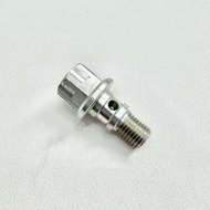 8.1 CALIPER BRAKE HOSE SCREW BLEEDING HOSE BRAKE SCREW FOR 81 CALIPER ALLOY CNC SKRU HOSE BREK ALOI