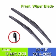 Lexus IS MK3 XE30 2013 - 2022 Front Windshield Wiper Blades Window IS250 IS200 IS300 IS300h IS220d W