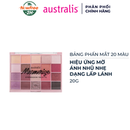 Bảng Phấn Mắt Australis 20 Màu Lấp Lánh 20g