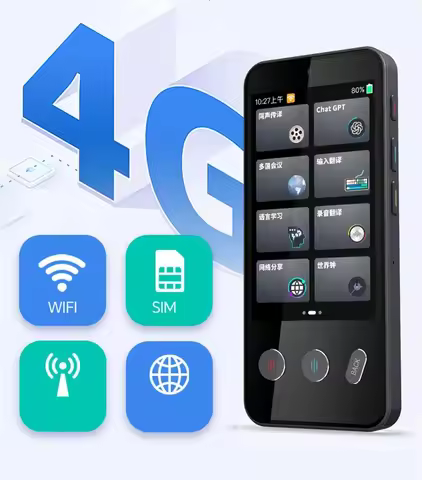 Z9 Intelligent Translation Supports 4G SIM Card Global Language Voice Intelligent Online Translation