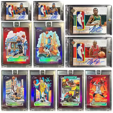 PANINI 2025 DOWNTOWN DIY homemade Jordan Doncic James Derrick Rose Irving Curry Durant Textured glit