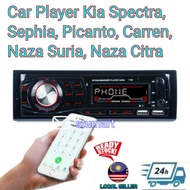 Bluetooth Car Player Radio Kereta Kia Spectra, Sephia, Picanto, Carren, Naza Suria, Naza Citra