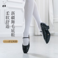 Wei Ethnic Heels Indoor Modern Dancing Shoes Xinjiang Dance Shoes Gold Heels Ethnic Dance Shoes Tibe