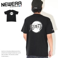 [Ready Stock] Original New Era x Demon Slayer Kimetsu No Yaiba T-Shirt Casual Round Neck Short Sleev