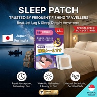 Japan Sleep Patch 18pcs Herbal Insomnia Relief Supplement Vitamin B B12 Magnesium SG Ready Stock