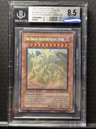 遊戲王 亞英 GHR  爆烈紅魔龍 BGS 8.5