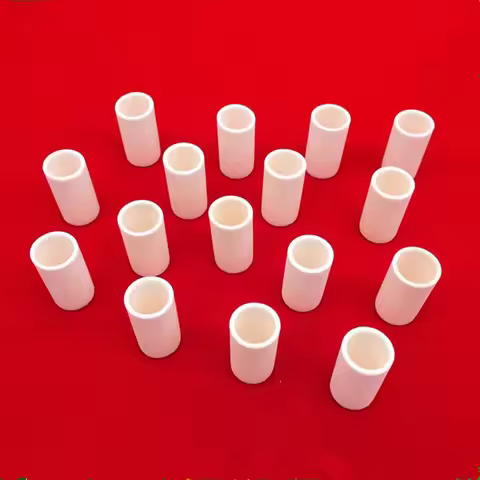 Cylindrical Alumina Crucible 0.5ml 1ml 1.5ml 2ml 3ml 4ml Small Long Alumina Ceramic Crucible Al2O3 9