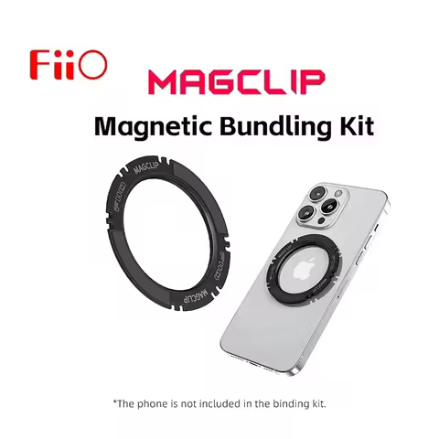 FiiO MagClip Magnetic Binding Kit Ultra-Strong Nagnetic Attraction All-metal for FIIO USB DAC Dongle