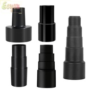 ECYOU 5Pcs Vacuum Hose Adapter, Universal Black Shop Vac Hose Adapter, Hose 32mm To 35mm; 32mm To 38