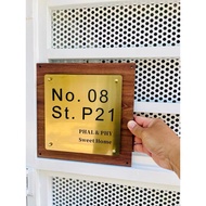 Stainless Steel  Customised Unit Sign door sign/unit number/number plate/house number