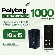 Seedling Polybag 10x15 cm Thick 1000pcs - Seedling Polybag 10 x 15 contains 1000 sheets