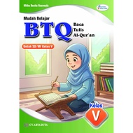 Buku Mudah Belajar Baca Tulis Al-Quran BTQ Kelas 5