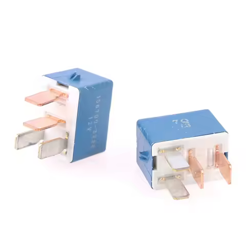 1Pc Car Relay 12V 20A Blue 4Pins Automotive Small Denso Relay 2.5X2X1.5cm
