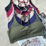 DFYNE Seamless Beautiful Back Fitness Yoga Halter Camisole