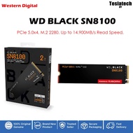 （Ready stock) Western Digital WD BLACK SN8100-2TB NVMe SSD - PCIe 5.0x4, M.2 2280, Up to 14,900MB/s 