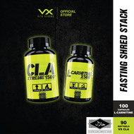 VITAXTRONG Fasting Shred Stack (CLA + L-Carnitine) | Fat Burner | Keto & Intermittent Fasting Suppor