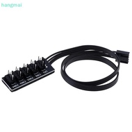 {hangmai} 40cm 1 To 5 4-Pin molex TX4 PWM CPU cooling fan splitter adapter power cable {hot}