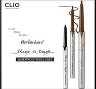 樂天正貨 Clio Waterproof pencil liner sharp so simple 眼線液筆
