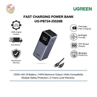 UGREEN POWER BANK UG-PB724-35526B 12000MAH 100W FAST CHARGING POWER BANK