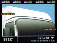 B1337 Hino Fiber Roof Air Breaker 3 Ton "Until 2011 Only" Body kit Bodykit