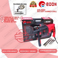 HAMMER 3 FUNGSI RYU RRH26 Mesin Bor Bobok Beton SDS Plus Hamer Drill Set Lengkap Mata