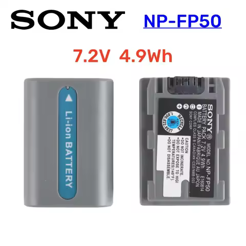 Original NPFP50 NP FP50 NP-FP50 Battery for Sony NP-FP30 NP-FP50 NP-FP60 NP-FP70 NP-FP71 NP-FP90 DCR