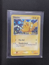 2005 Pokemon EX Emerald Pikachu Reverse Holo Foil 60/106 PTCG 比卡超 皮卡丘 噴火龍 charizard gengar 耿鬼 列空坐 ra