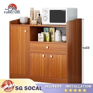 Wh  SSL Kitchen Cabinet Storage Cabinet Dining Cupboard, Household Multifunctional Cupboard, Living 