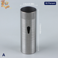 FRISTOY CNC Advanced Stainless Steel Ribbed Heat Dissipation Cylinder For Airsoft Ver.2 Gearbox 80% 70% 60% 50% Sport Toy