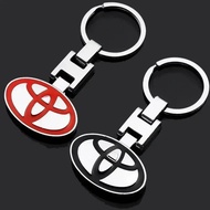 Car Keychain Key Rings Holder Pendant Accessories for Toyota Corolla Vigo Tundra Rav4 Avensis Auris Crown Prius 4runner Fortuner