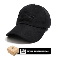 Breakside Polo Cap Tagged Black Topi Pria Original Official Store