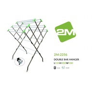 DOUBLE BAR HANGER/ AMPAIAN PAKAIAN 14 ROD DIY 2M-2256