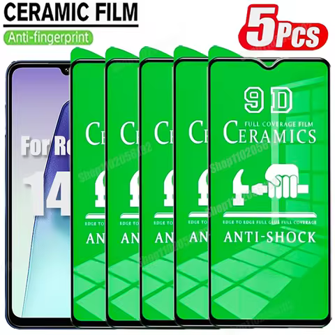 5PCS HD Ceramic Film For Xiaomi Redmi 14C 13C 12C 10C 9C 9A 8A 7A A3 A1 A2 Plus Screen Protector For