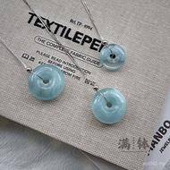 Aquamarine Pull-out Sterling Silver Natural Universal Chain 925 Ultra-Fine ins Safe Buckle Clavicle 