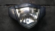二手良品三陽GT125 EVO原廠前車殼大燈含H4燈泡(請勿直接下標)