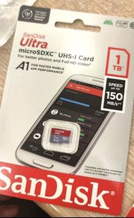 SanDisk Ultra microSD 1TB記憶卡