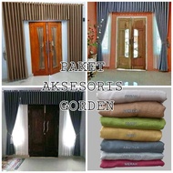 MINIMALIST CURTAIN PACKAGE, FRINGE CURTAIN