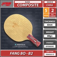 DHS Fang Bo B2 Table Tennis Carbon Blade Bat Paddle Racket Ping Pong Penhold-CS