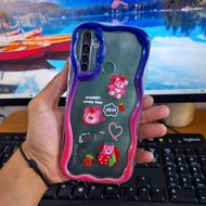 Case Only Lotso 3D Realme 5 5i C2 C11 C20 C21Y C25Y C30 C31 C33 C35 C51 C53 Softcase Wave Motif Colo