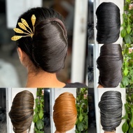 Viola hair bun, hair bun, Balinese hair bun